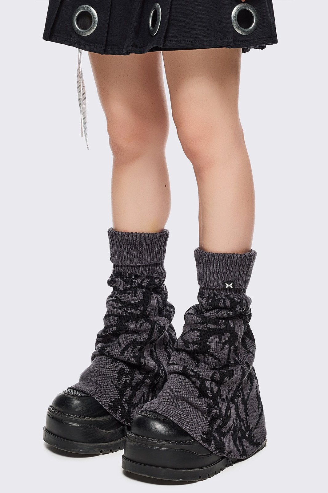 Minga London Obscure Grey Leg Warmers