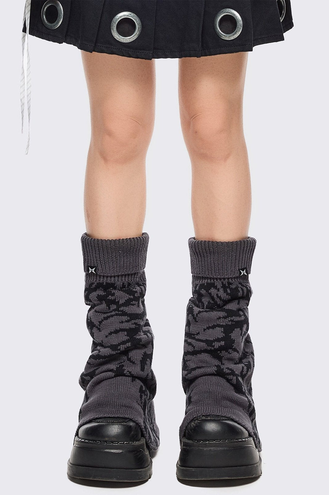 Minga London Obscure Grey Leg Warmers