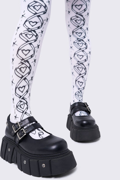 Minga London Corset Love Tights