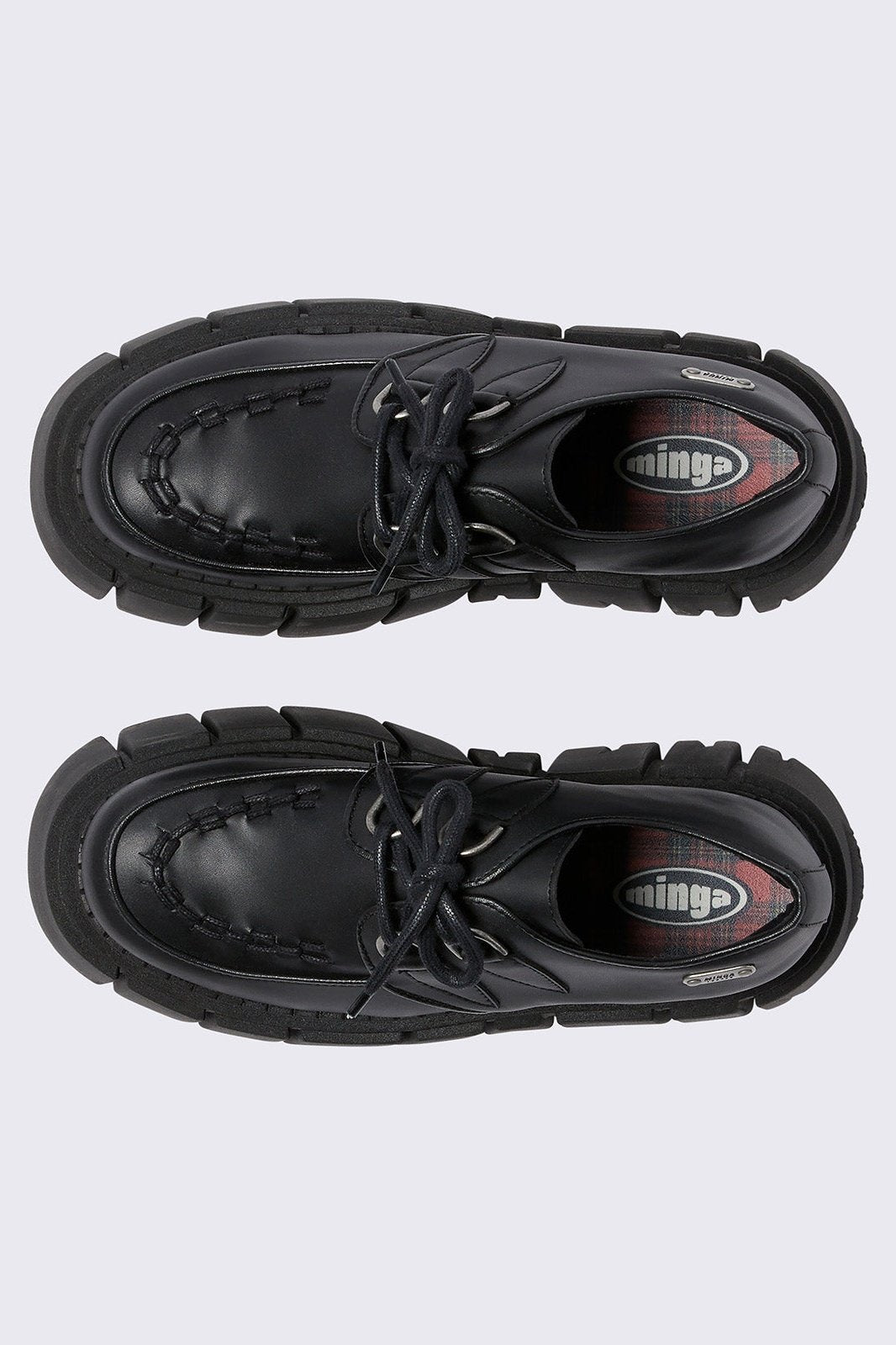 Minga London Gig Black Creeper Shoes