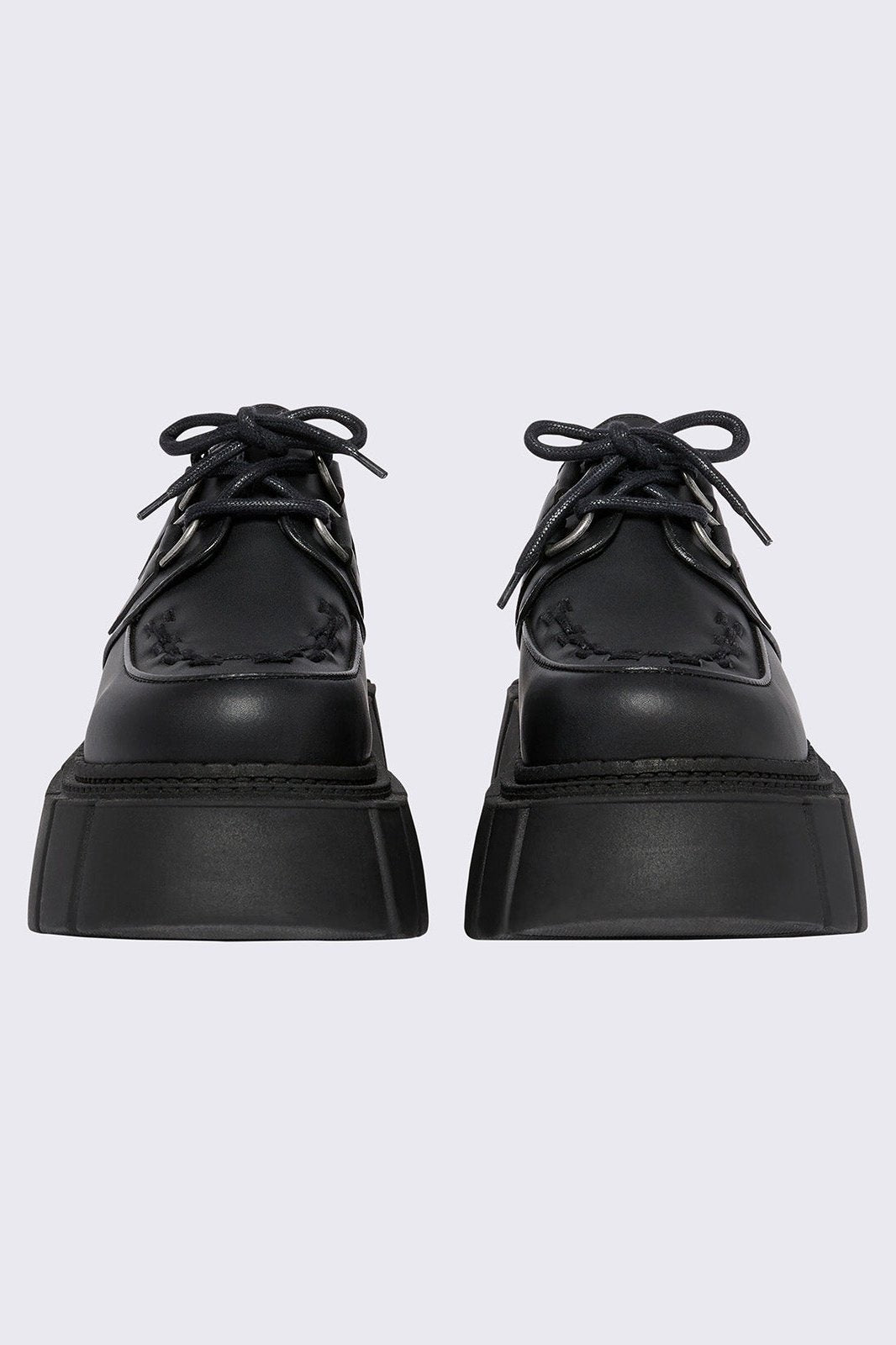 Minga London Gig Black Creeper Shoes