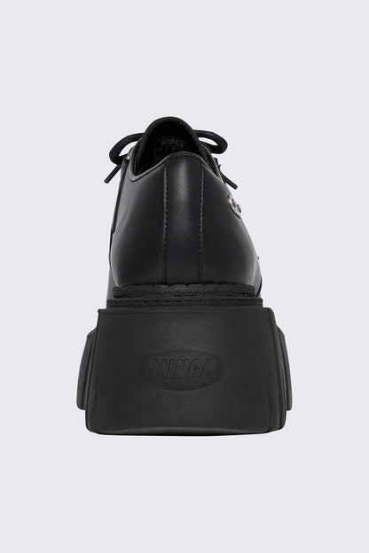 Minga London Gig Black Creeper Shoes