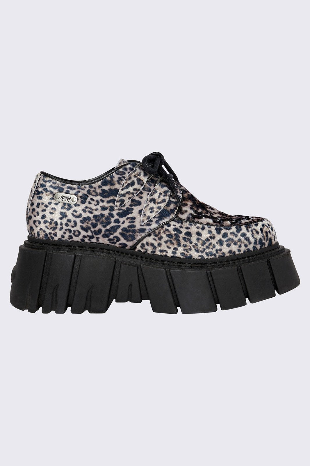 Minga London Gig Leopard Creeper Shoes