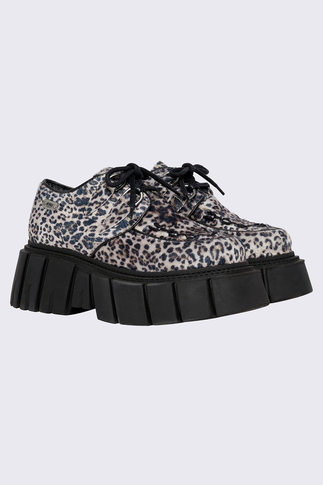 Minga London Gig Leopard Creeper Shoes