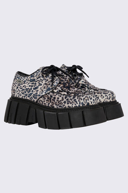 Minga London Gig Leopard Creeper Shoes