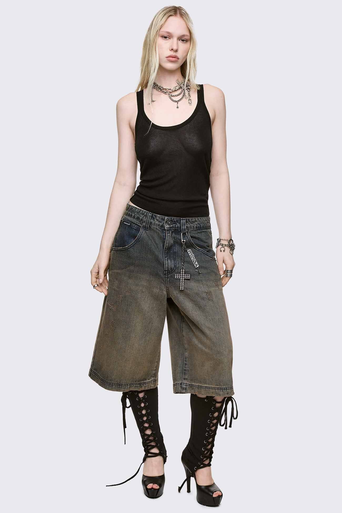 Minga London Laced Up Leggings