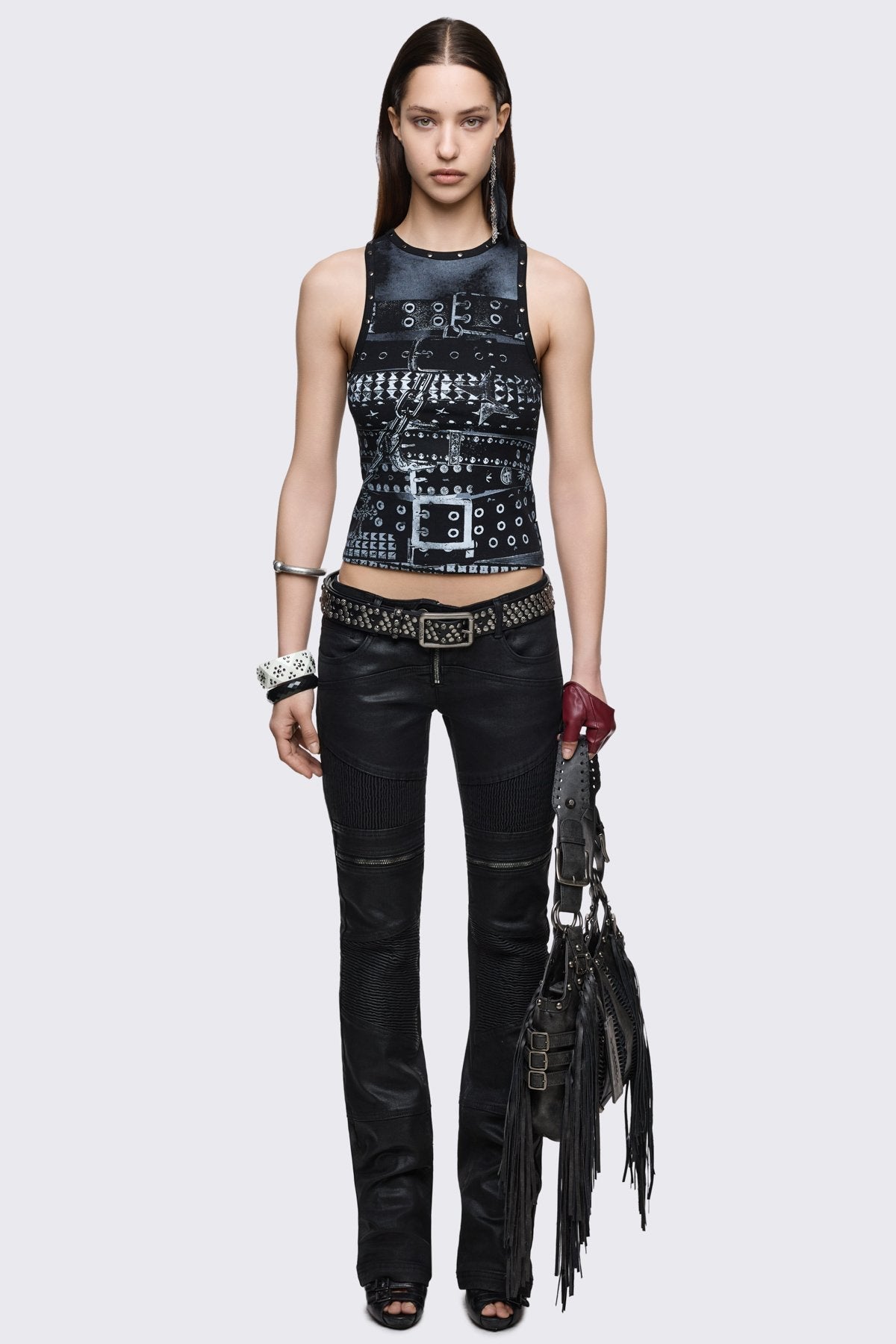 Minga London Buckled Vest Top