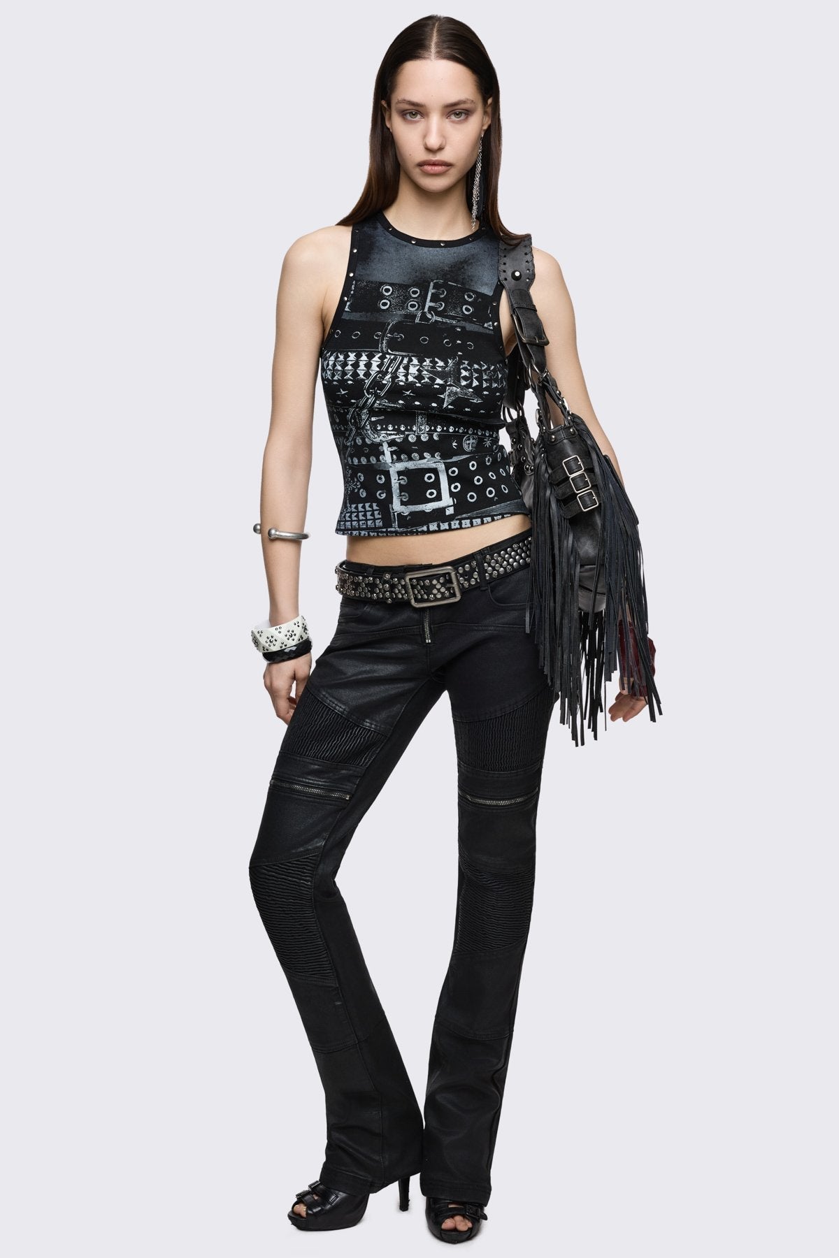 Minga London Buckled Vest Top
