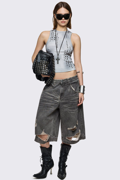 Minga London Zinc Washed Vest Top