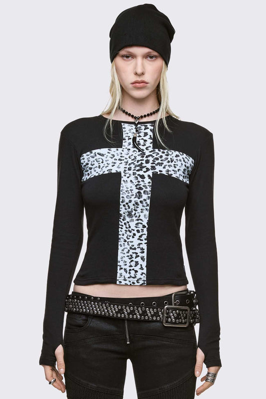 Minga London Feral Cross Top