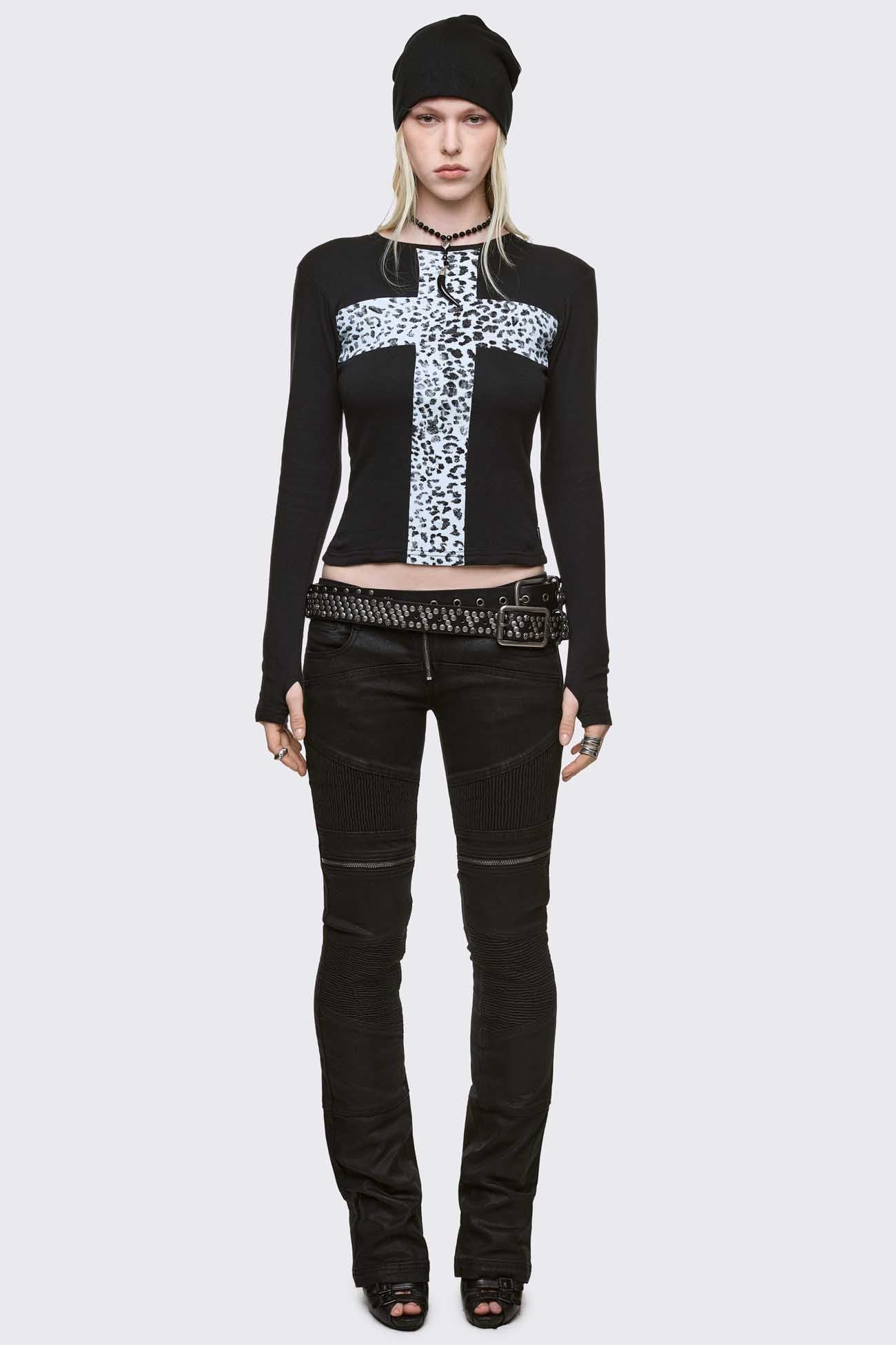 Minga London Feral Cross Top