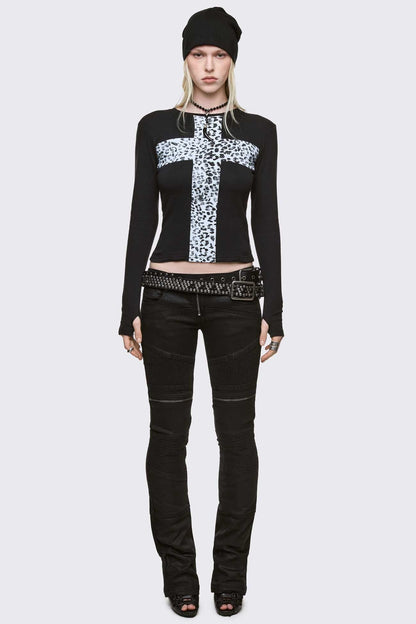 Minga London Feral Cross Top