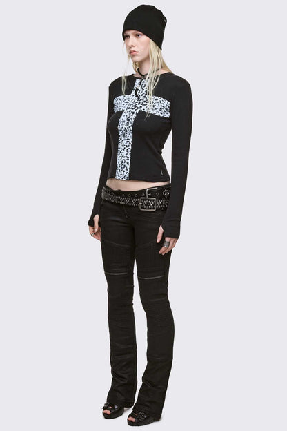 Minga London Feral Cross Top