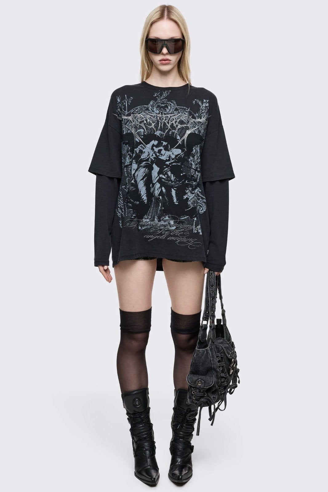 Minga London Dark Renaissance Layered T-Shirt