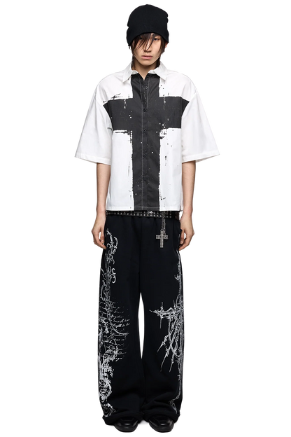 Minga London Never Saint White Shirt