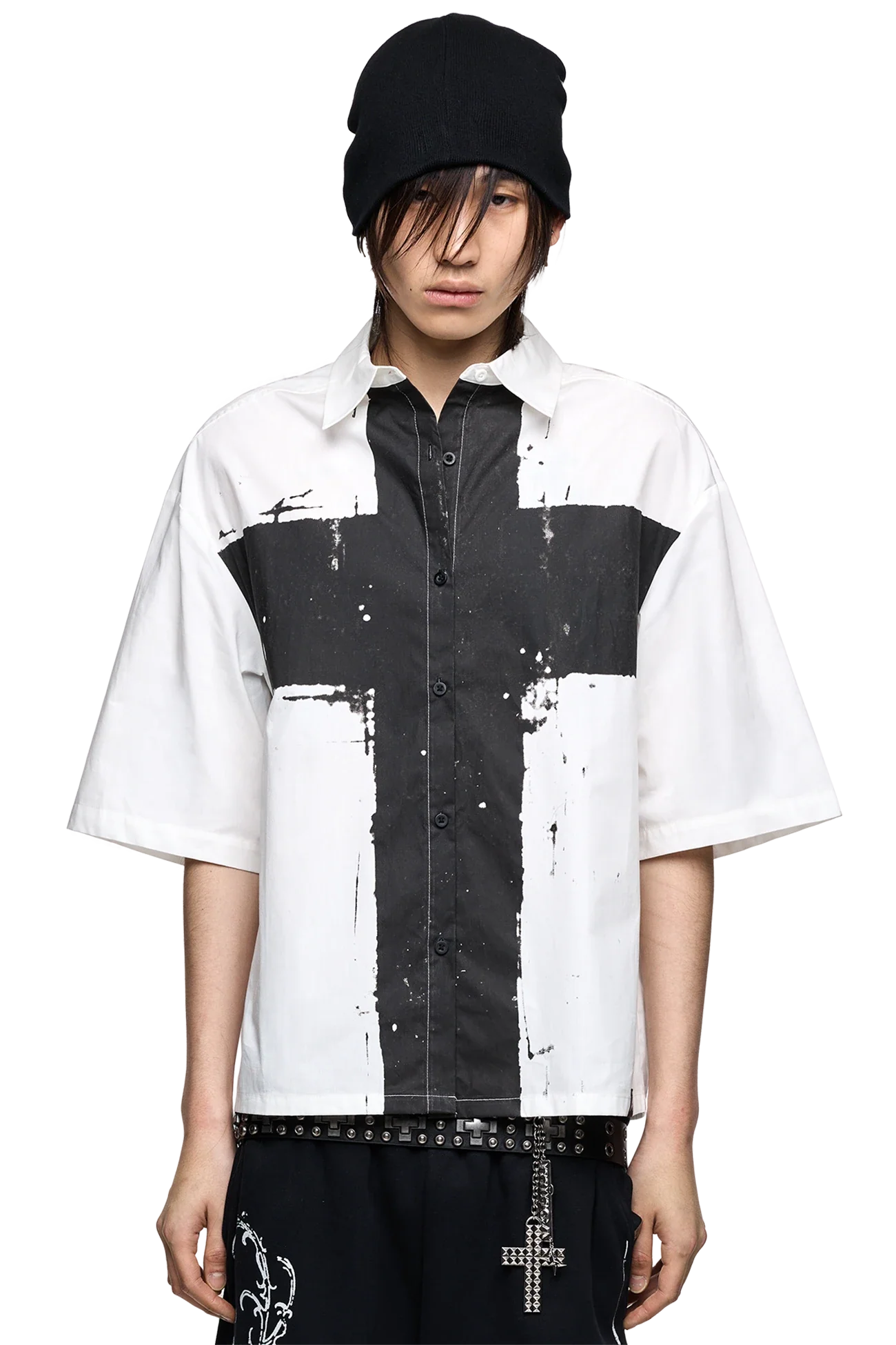 Minga London Never Saint White Shirt