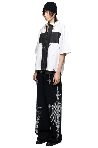 Minga London Never Saint White Shirt