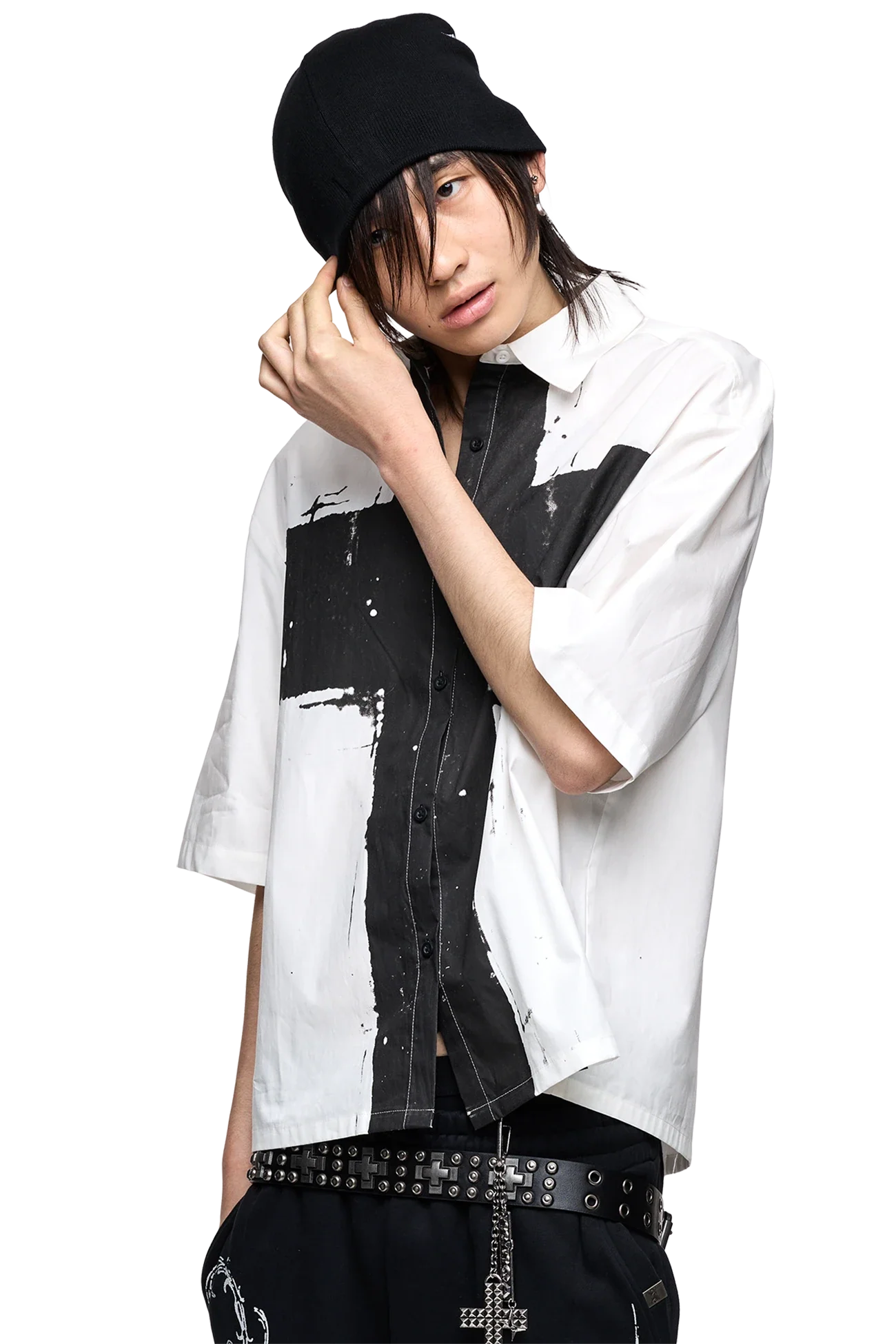 Minga London Never Saint White Shirt