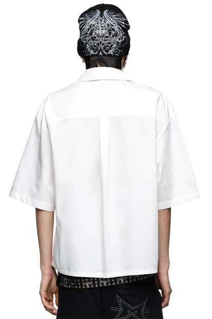 Minga London Never Saint White Shirt