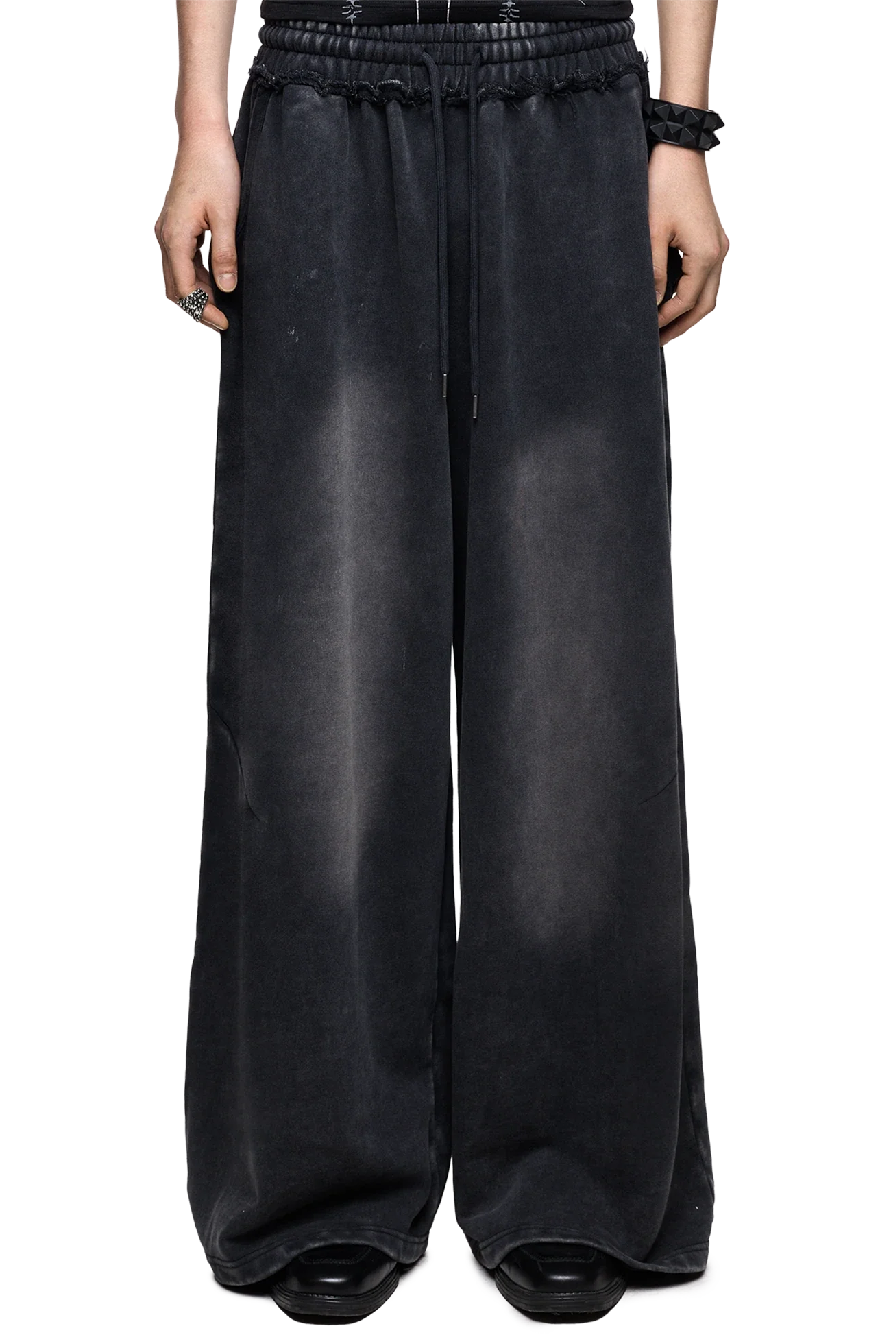Minga London Blur Black Washed Sweatpants