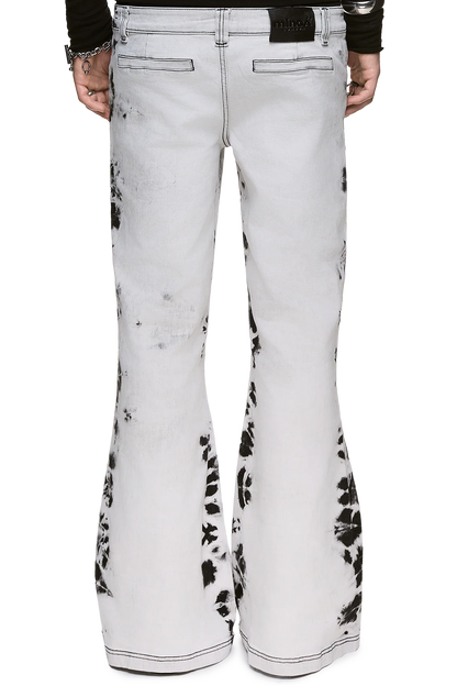 Minga London Bianco Flared Jeans