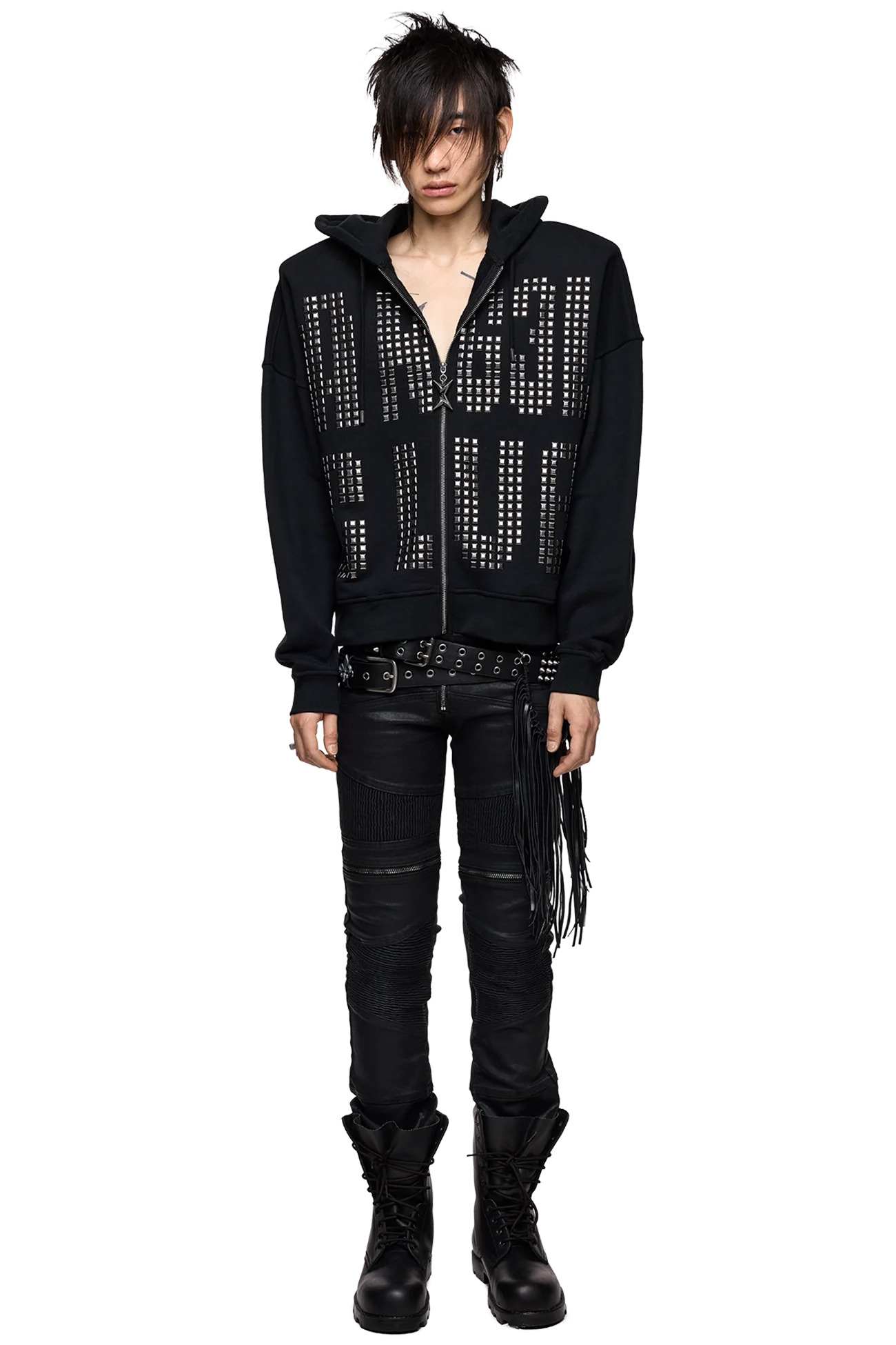 Minga London Angel Club Zip Up Hoodie