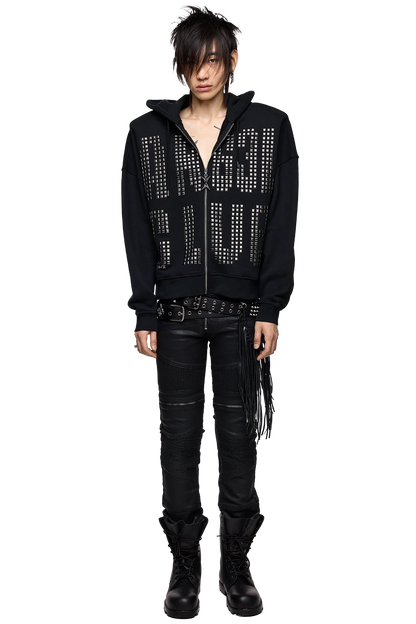 Minga London Angel Club Zip Up Hoodie