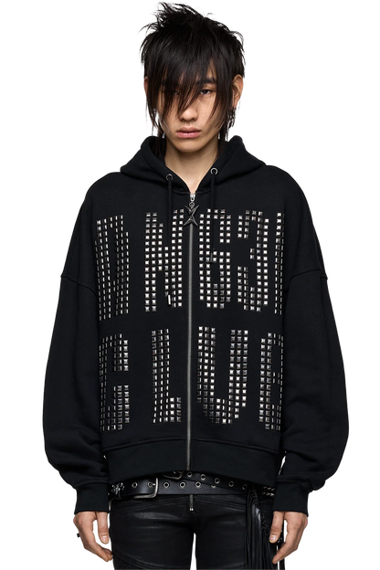 Minga London Angel Club Zip Up Hoodie
