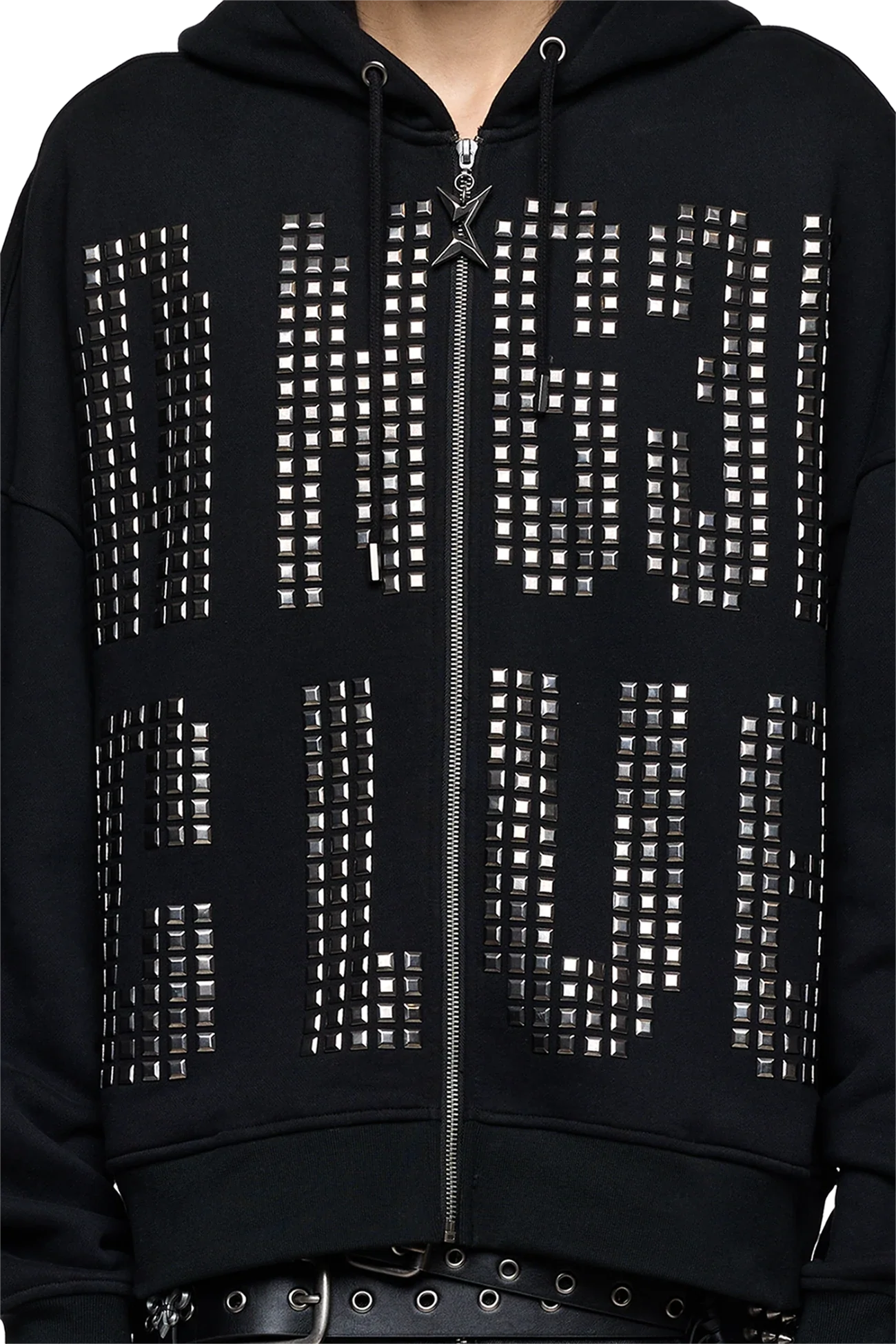 Minga London Angel Club Zip Up Hoodie