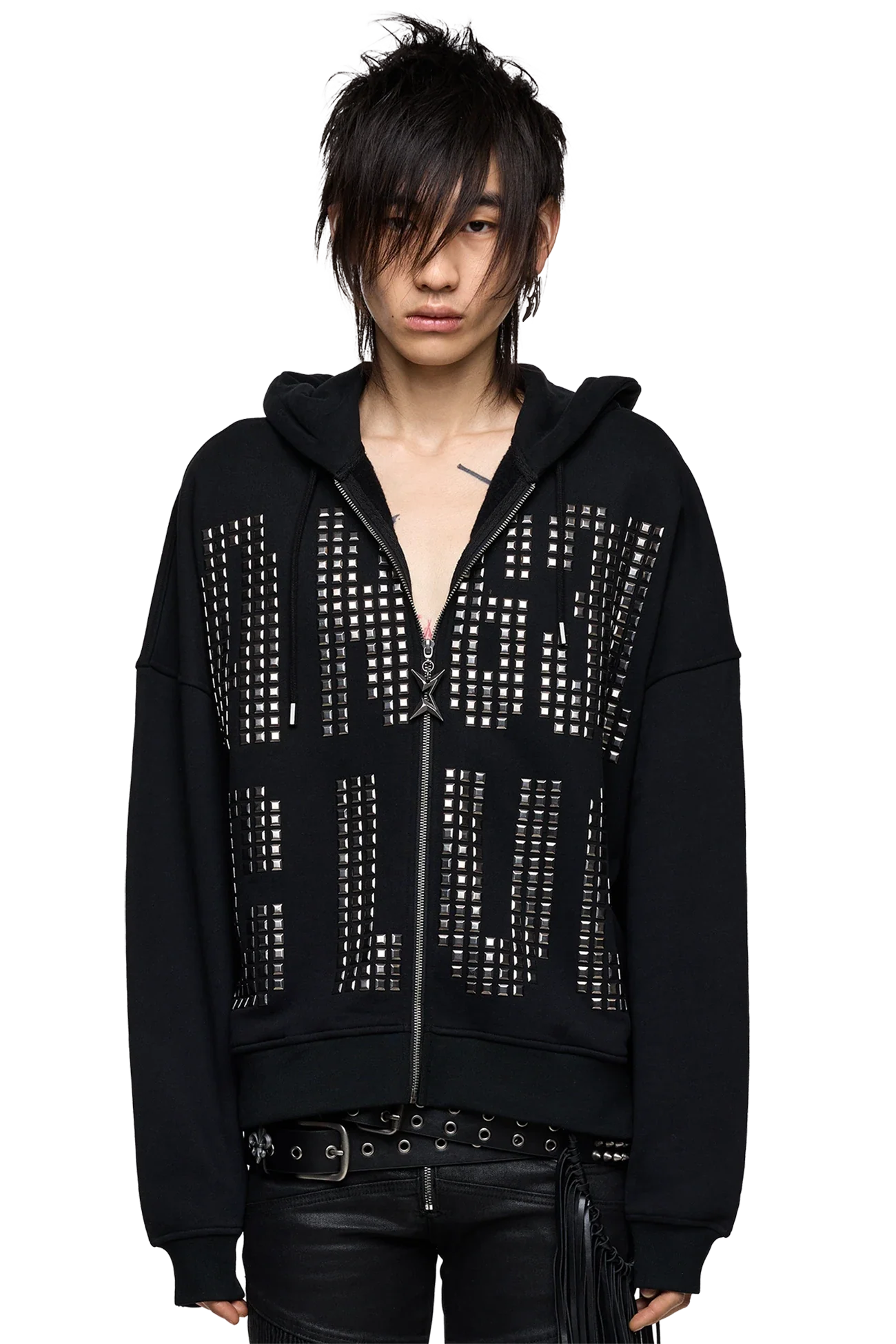 Minga London Angel Club Zip Up Hoodie
