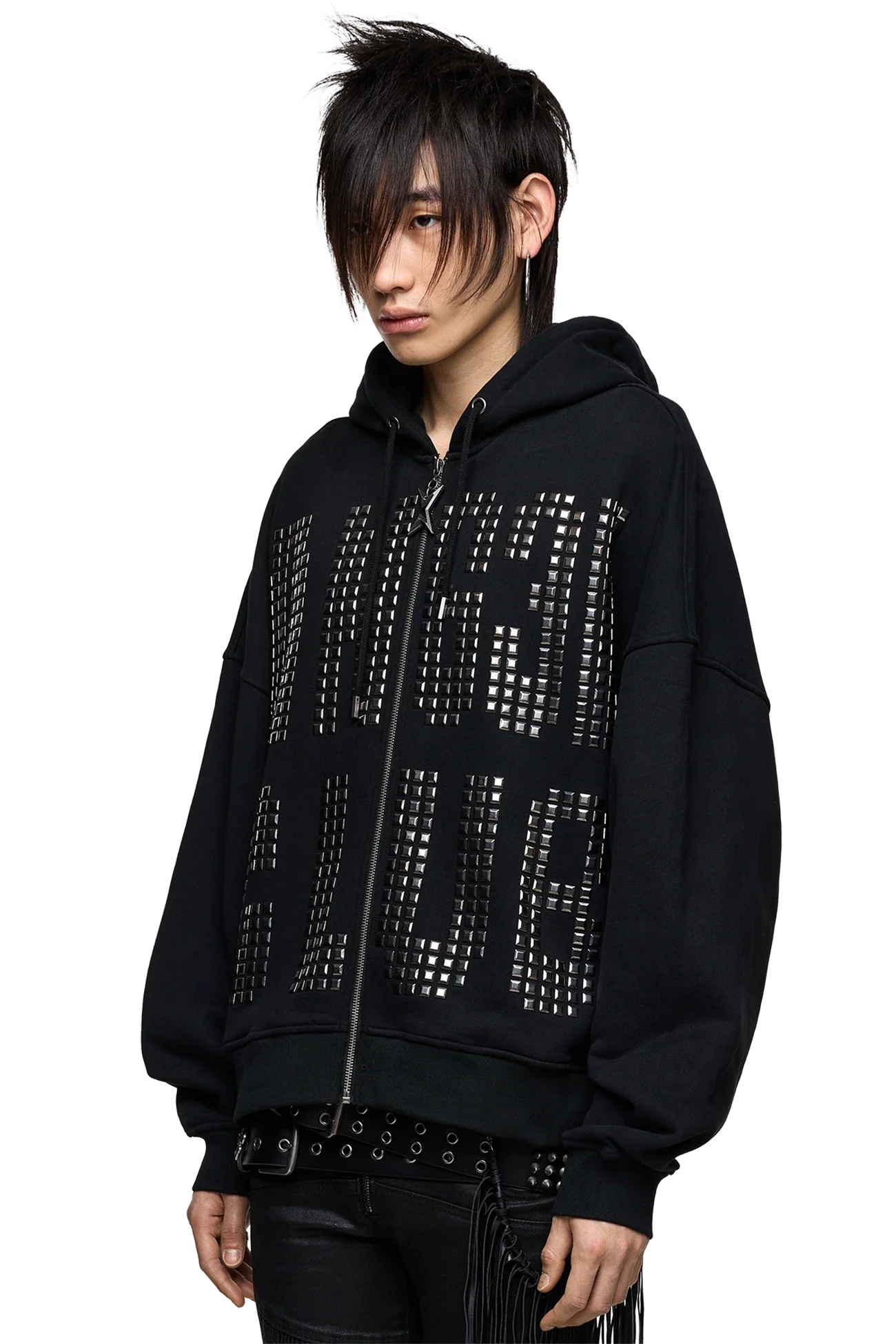 Minga London Angel Club Zip Up Hoodie