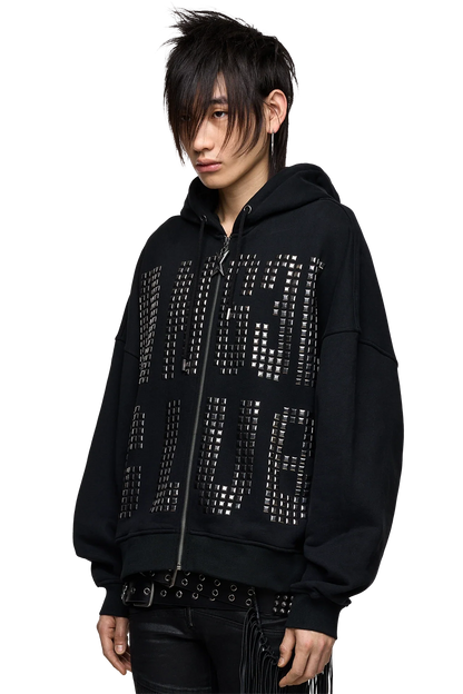 Minga London Angel Club Zip Up Hoodie