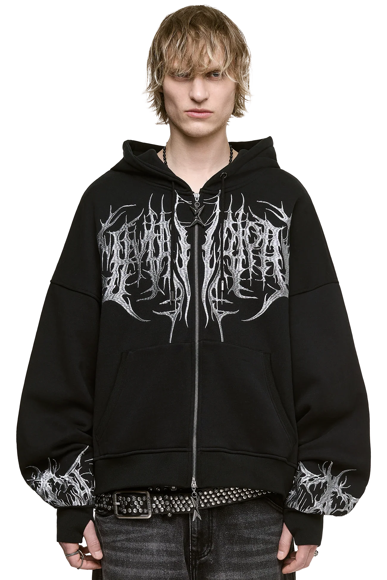Minga London Venom Zip Up Hoodie