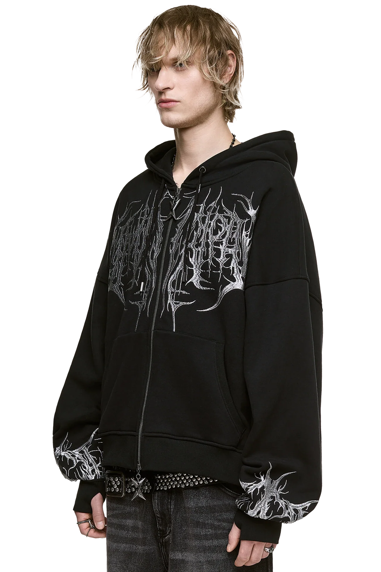 Minga London Venom Zip Up Hoodie