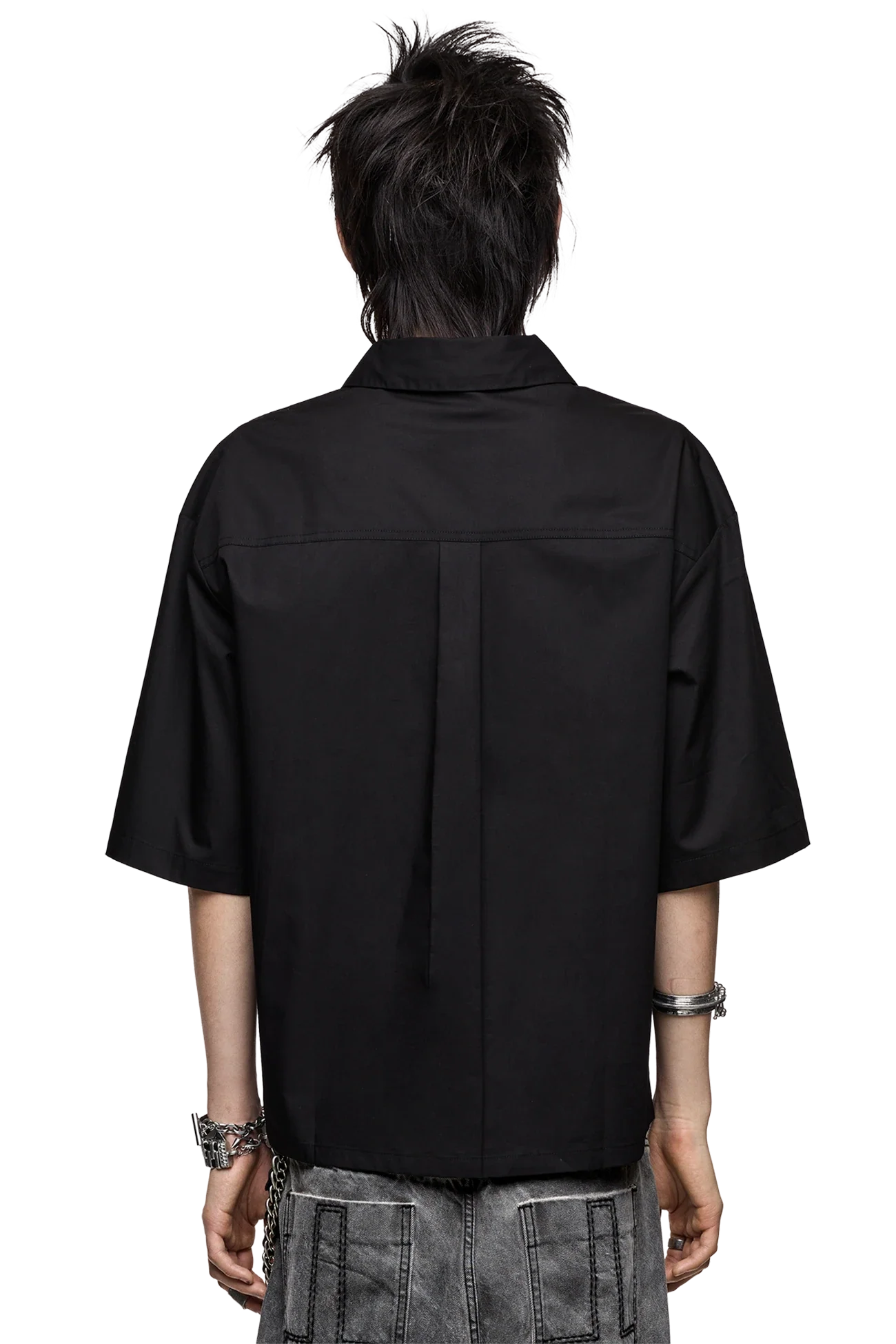 Minga London Never Saint Black Shirt