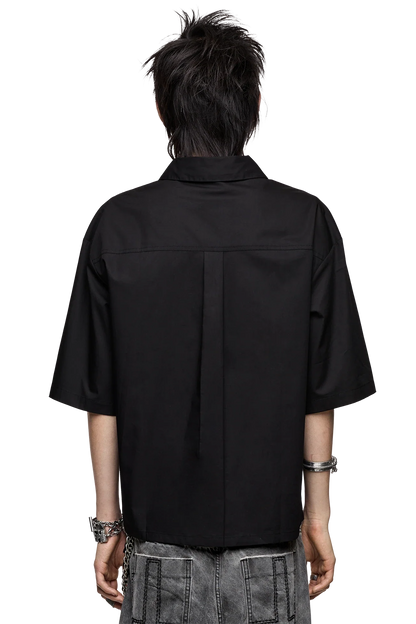Minga London Never Saint Black Shirt