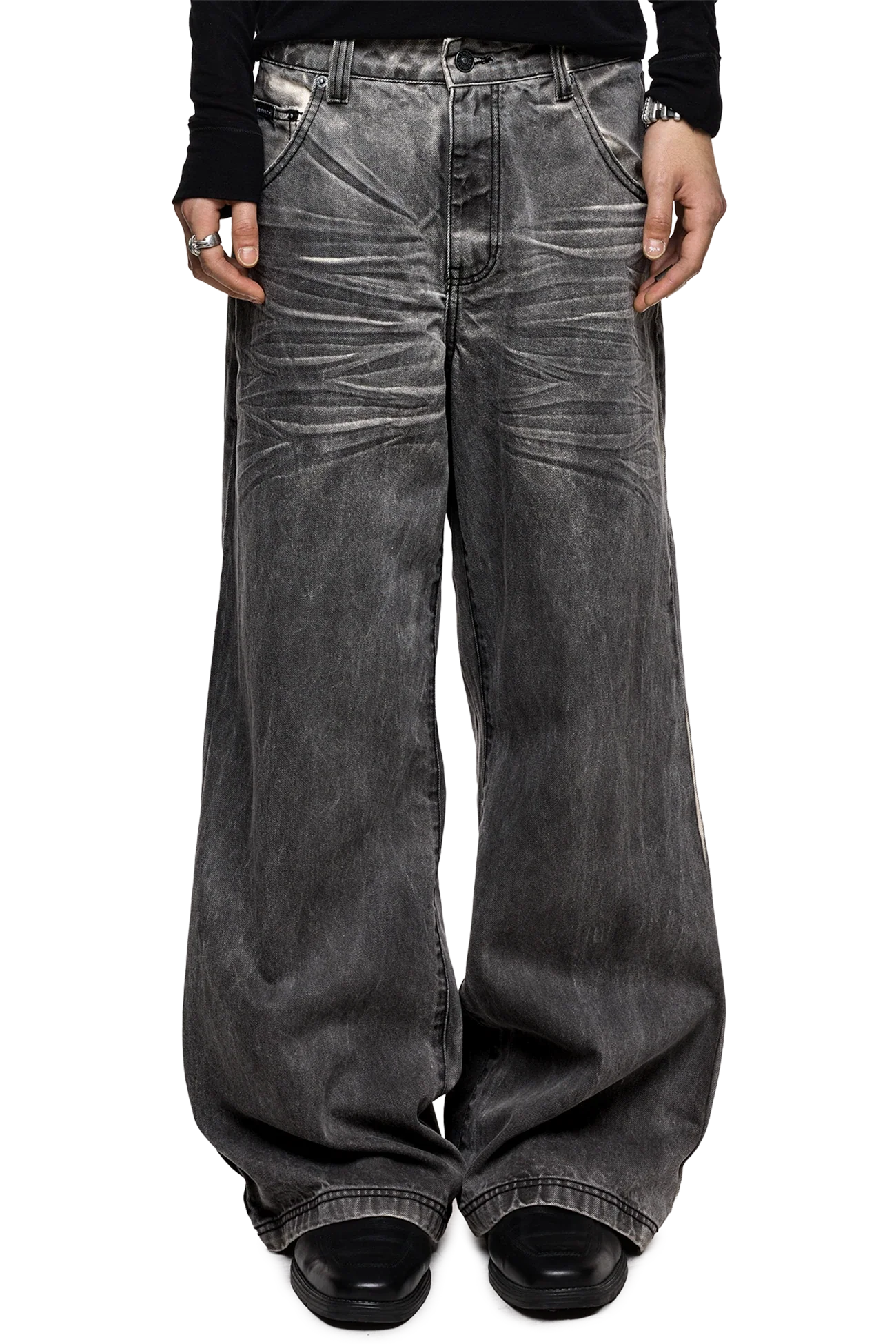 Minga London Smoke Baggy Jeans