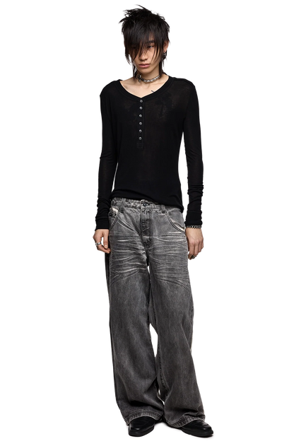 Minga London Smoke Baggy Jeans