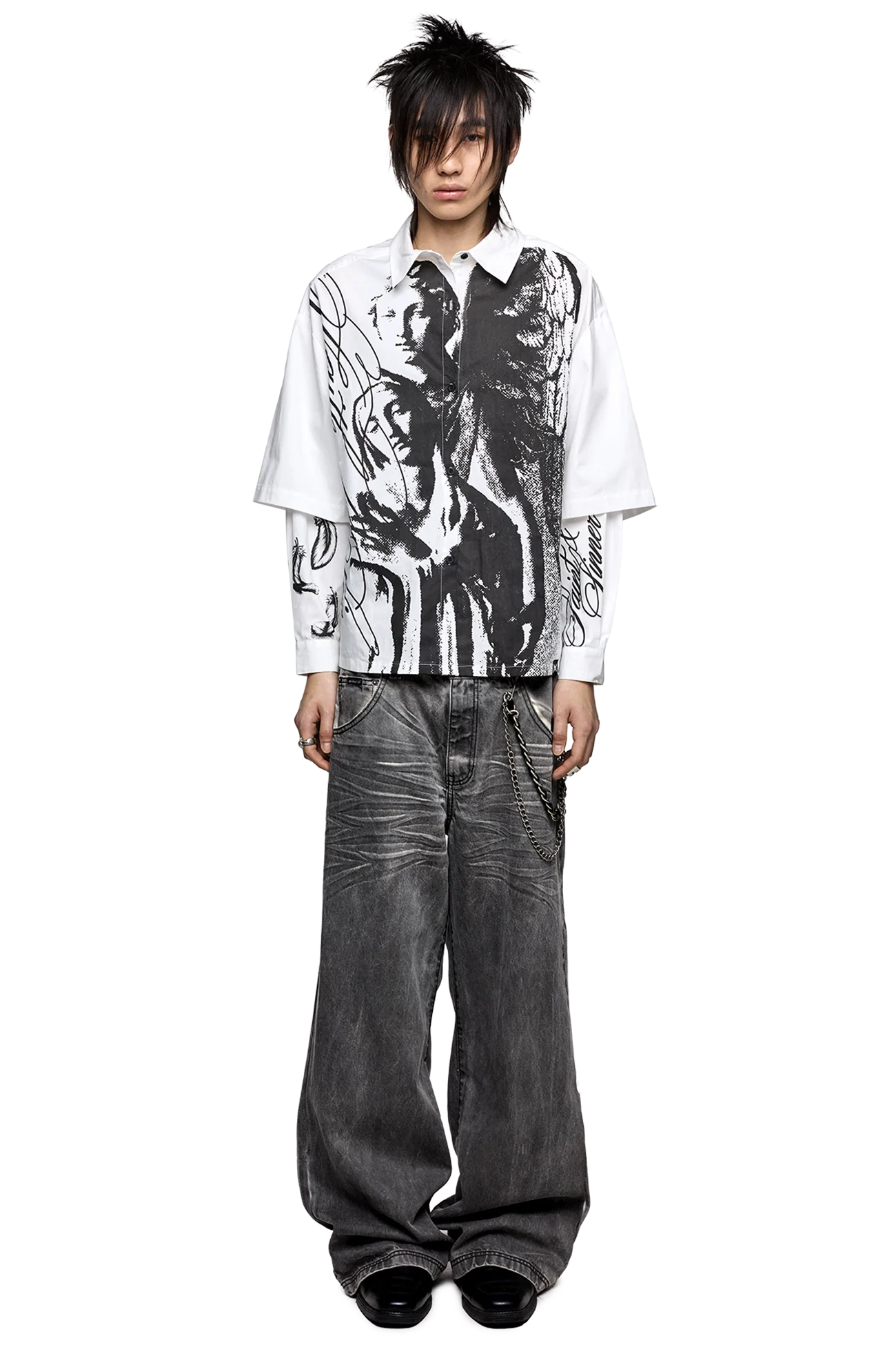 Minga London Faith & Sin Layered Shirt