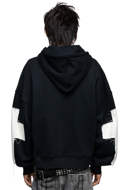 Minga London Blessed & Broken Zip Up Hoodie