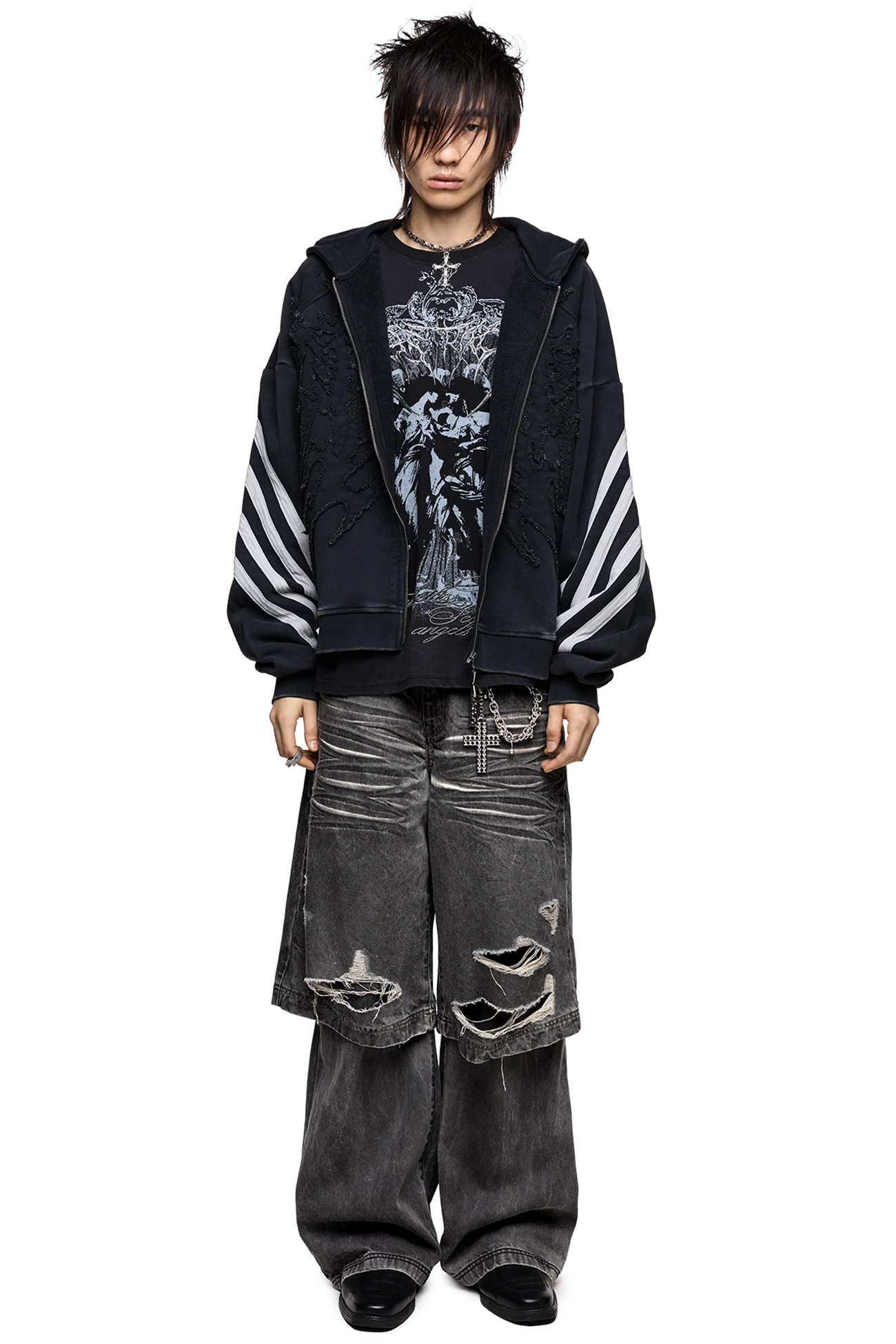 Minga London Dub Zip Up Hoodie