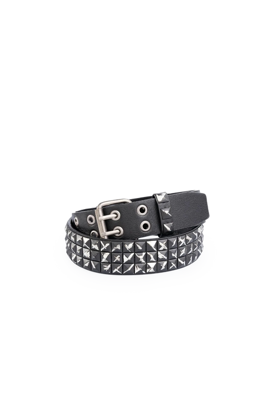 Minga London Brutal Square Studded Belt