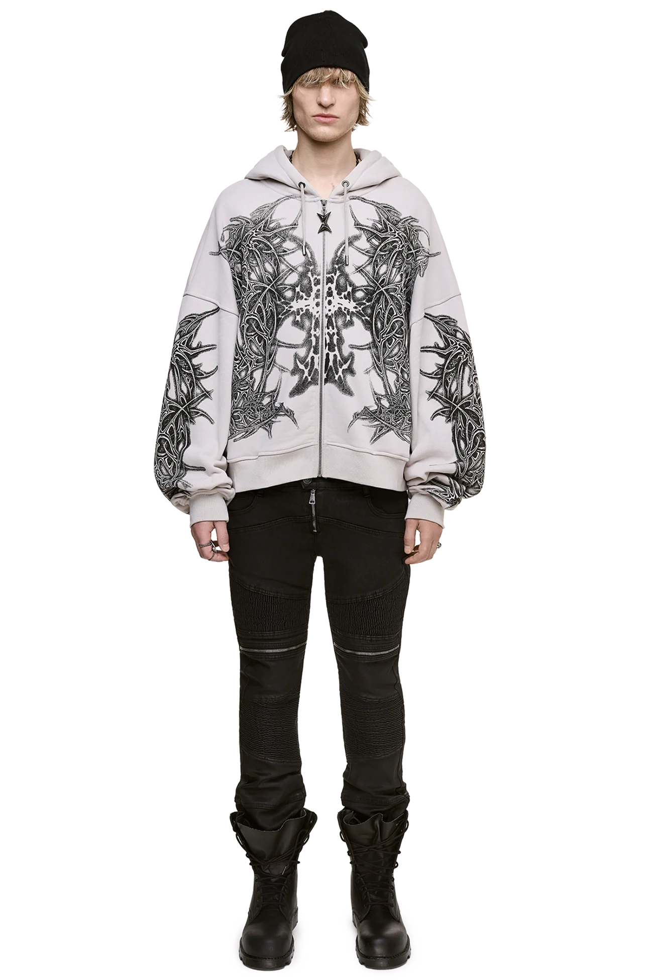 Minga London Zyre Zip Up Hoodie