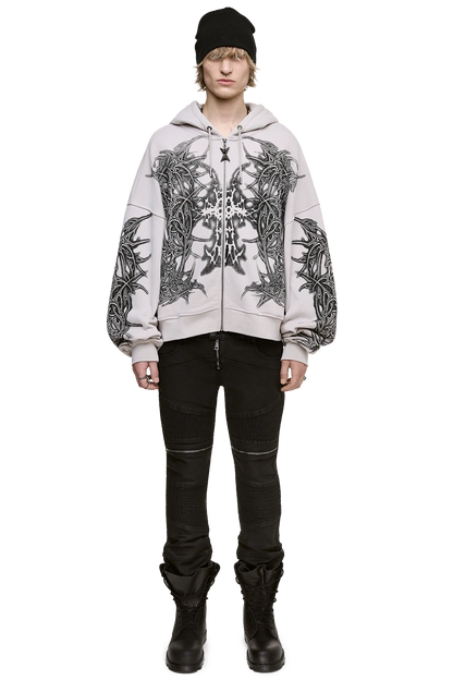 Minga London Zyre Zip Up Hoodie