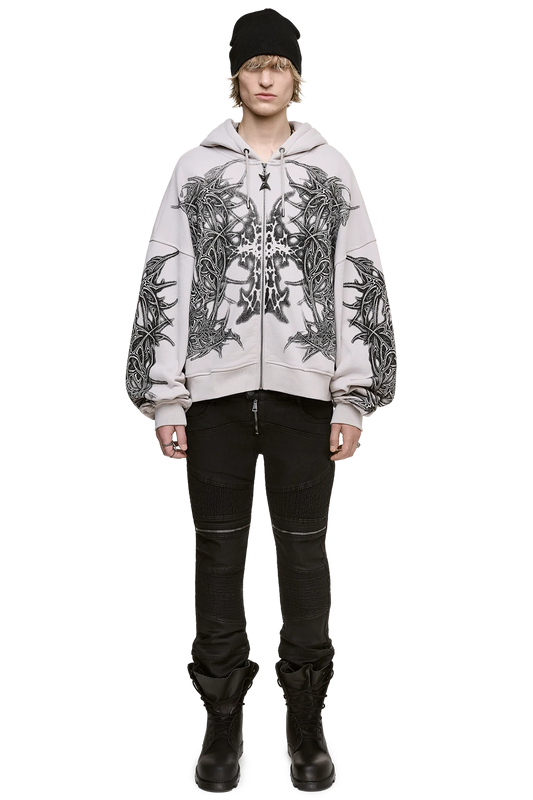 Minga London Zyre Zip Up Hoodie
