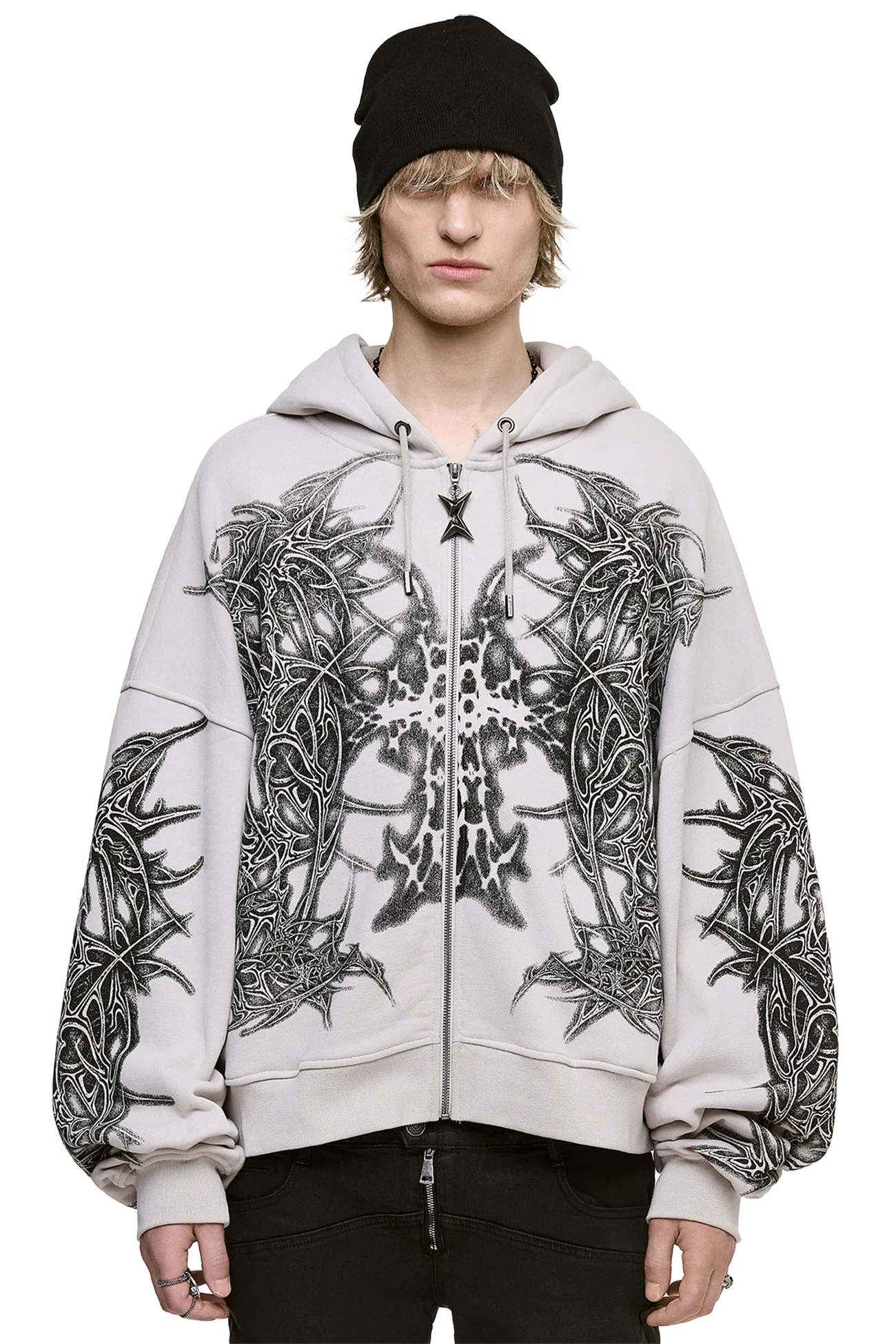 Minga London Zyre Zip Up Hoodie