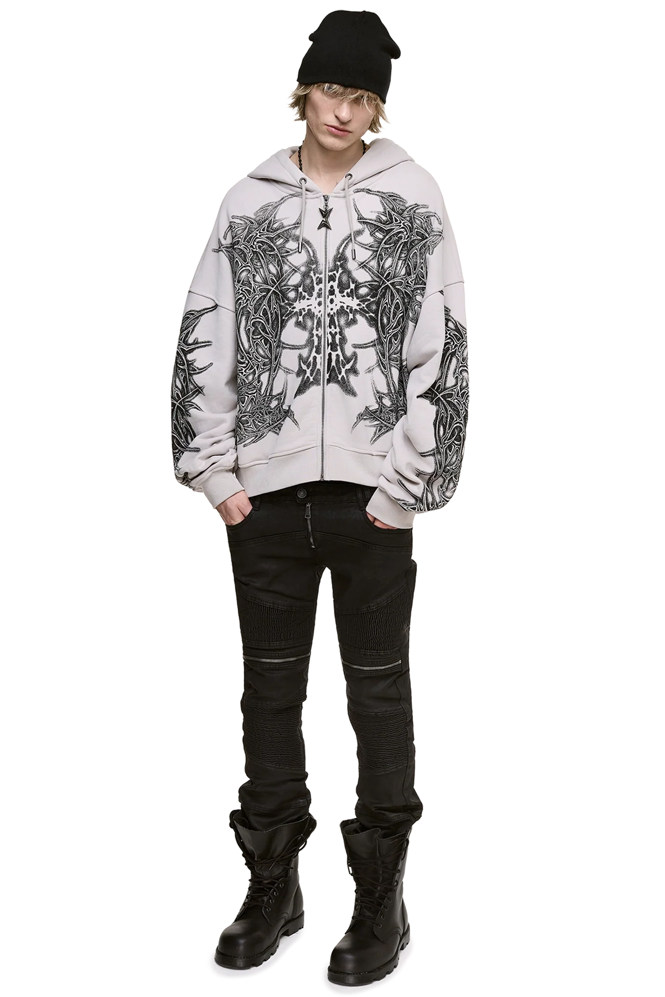 Minga London Zyre Zip Up Hoodie