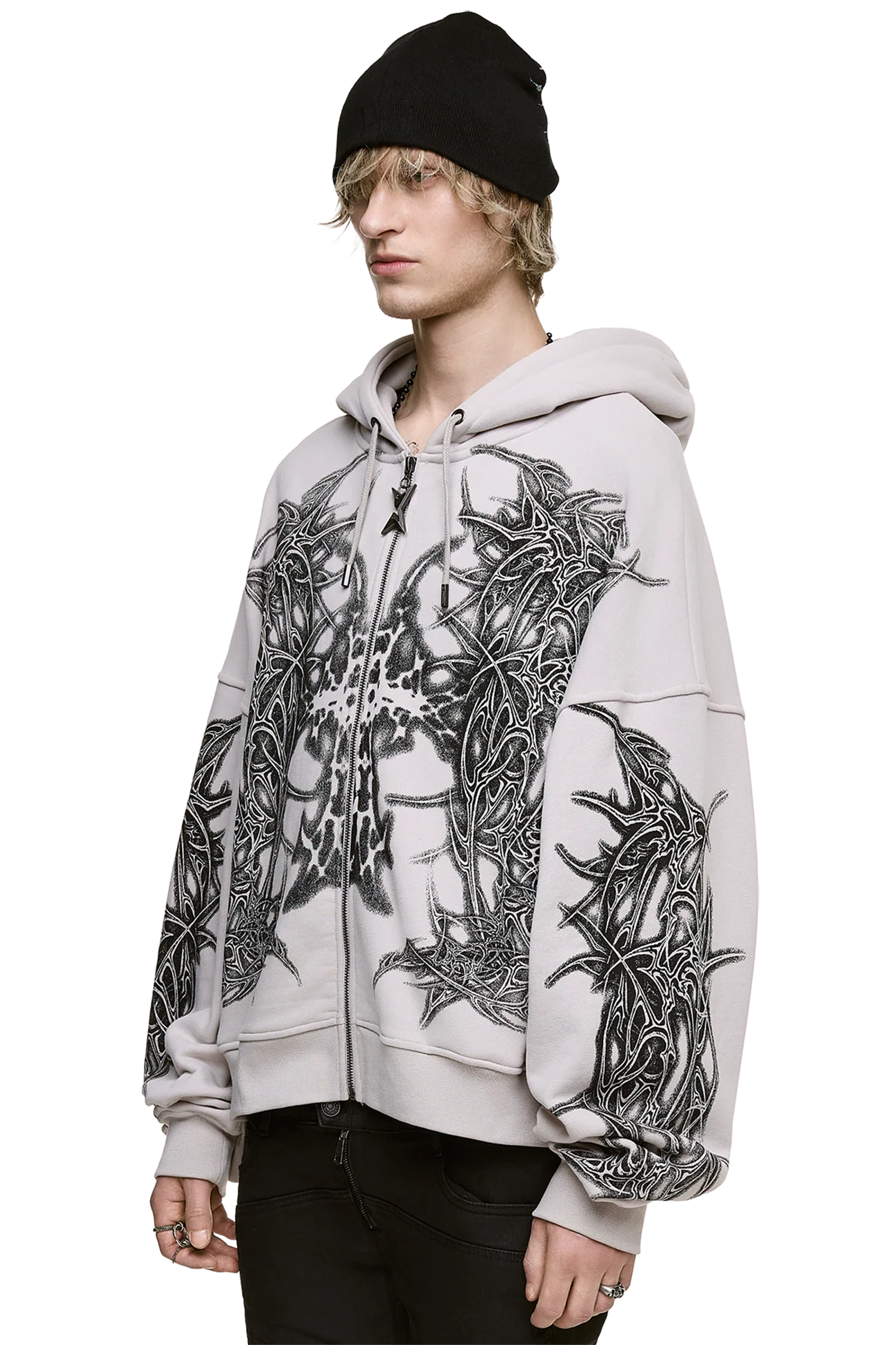 Minga London Zyre Zip Up Hoodie