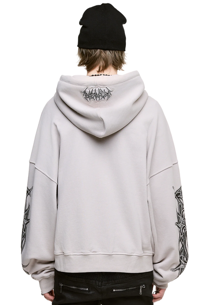 Minga London Zyre Zip Up Hoodie
