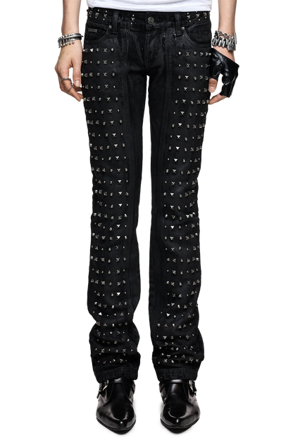 Minga London Riot Studded Bootcut Jeans